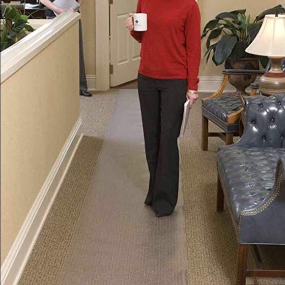 COPY - COPY - Clear Plastic Runner Carpet Protector  Mul… - Picture 3 of 5